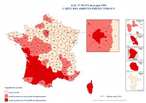 ARRETES PREFECTORAUX -FRANCE